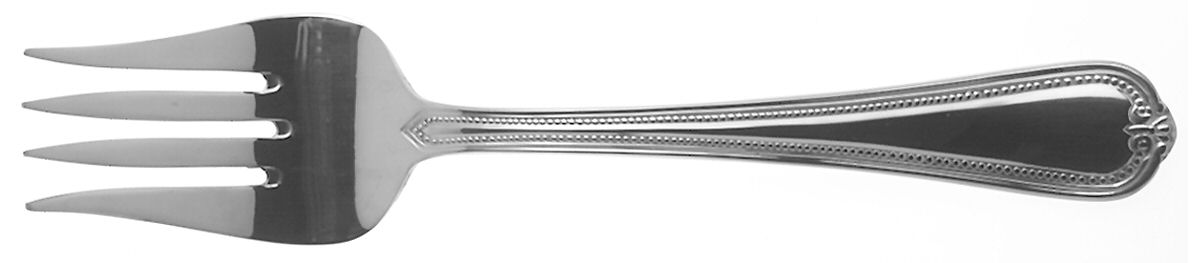 Southwyck (Stainless) Medium Solid Cold Meat Serving Fork by Oneida Silver-1