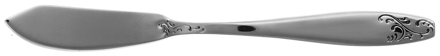 Whitney (Stainless) Flat Handle Master Butter Knife by Oneida Silver-1