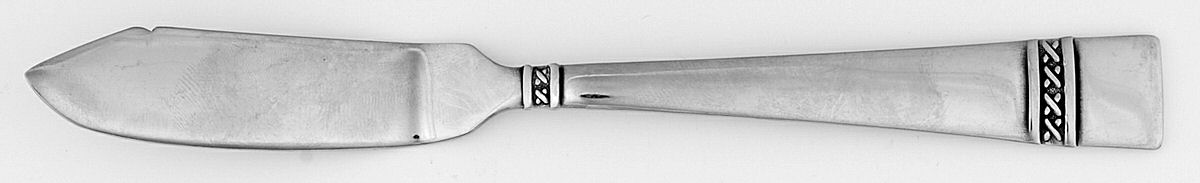 Southampton (Stainless) Flat Handle Master Butter Knife by Oneida Silver-1