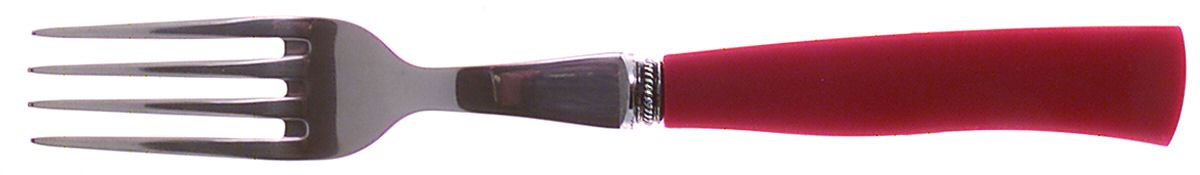 Scuba-Wine-Red (Stainless, Plastic) Fork by Oneida Silver-1