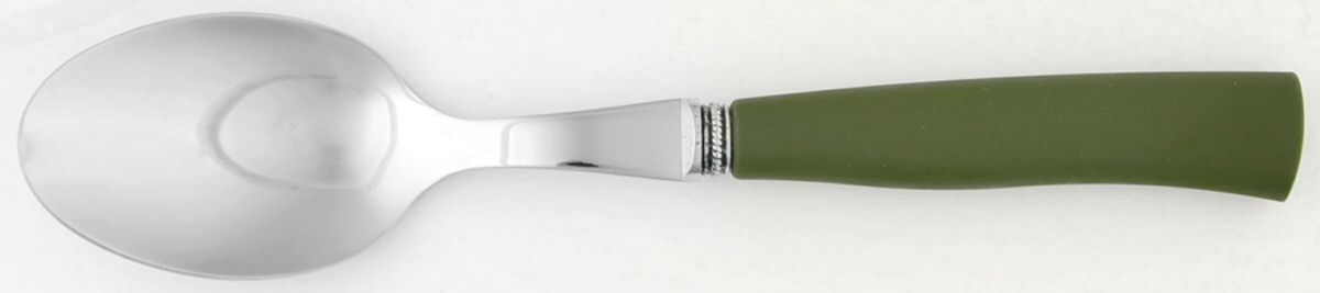 Scuba-Olive (Stainless, Plastic) Place/Oval Soup Spoon by Oneida Silver-1