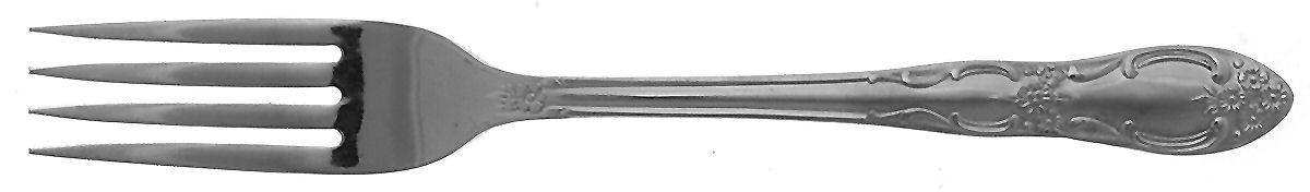 Venus (Stainless) Fork by Oneida Silver-1
