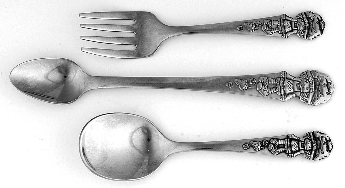 Strawberry Shortcake (STAINLESS) 3-Piece Baby Set (BF, BS, INS) by Oneida Silver-1