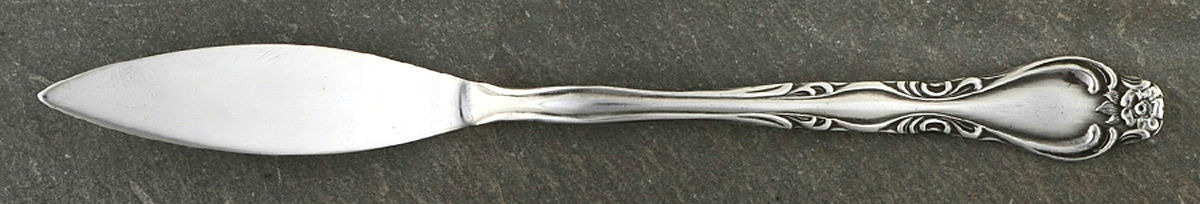Prytania (Stainless) Flat Handle Master Butter Knife by Orleans-1