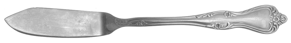 Pollenta (Stainless) Flat Handle Master Butter Knife by Oneida Silver-1