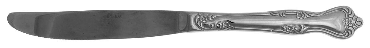 Pollenta (Stainless) Modern Solid Knife by Oneida Silver-1