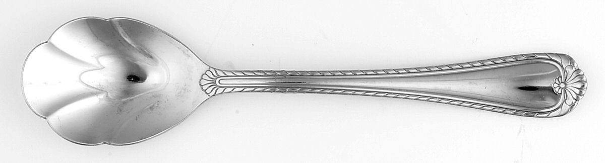Camelot (Stainless) Sugar Shell Spoon by Oneida Silver-1