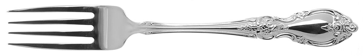 Silver Magnolia (Silverplate) Fork by Oneida Silver-1