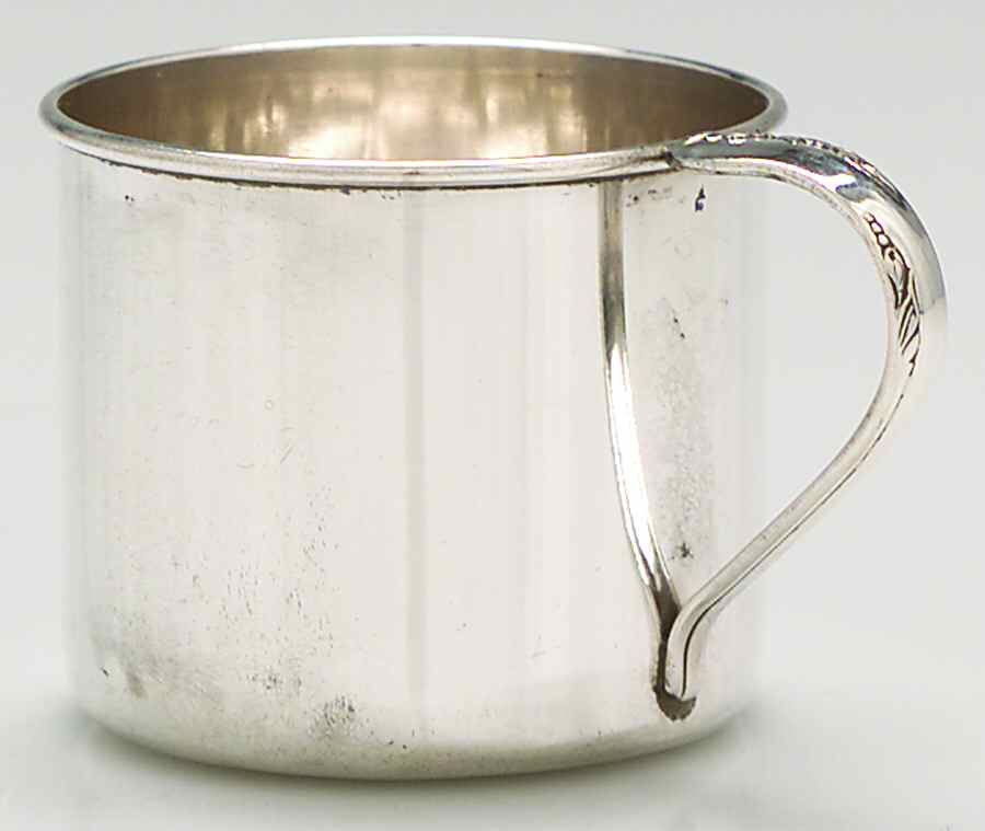 Engagement (Sterling, Hollowware) Baby Cup by Oneida Silver-1
