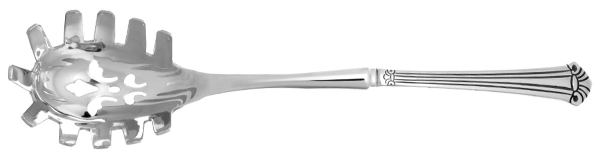 Baltimore (Stainless) Pasta Server with Stainless Bowl HC by Oneida Silver-1