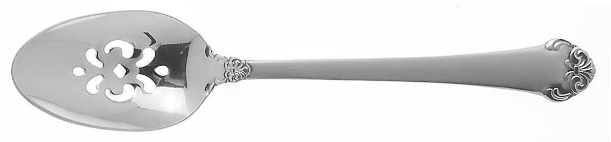 Princeton (Stainless) Pierced Tablespoon (Serving Spoon) by Oneida Silver-1