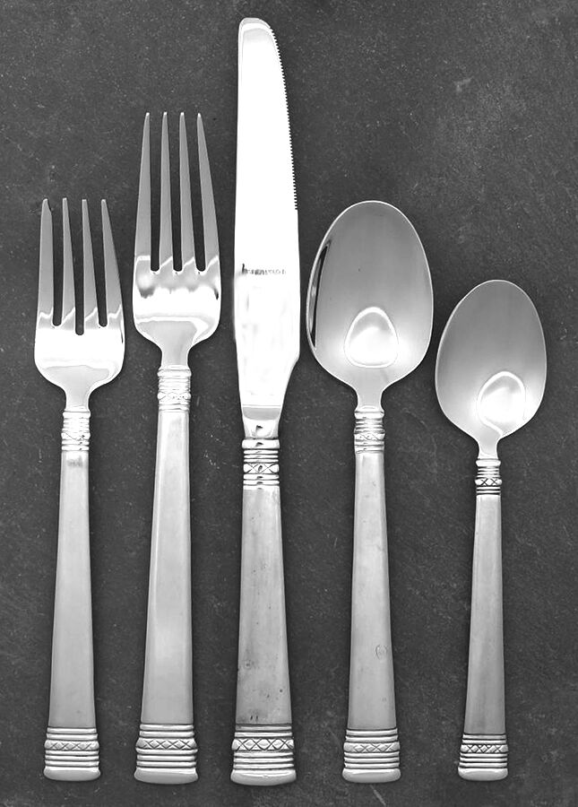 Satin Remedy (Stainless) 5 Piece Place Setting by Oneida Silver-1