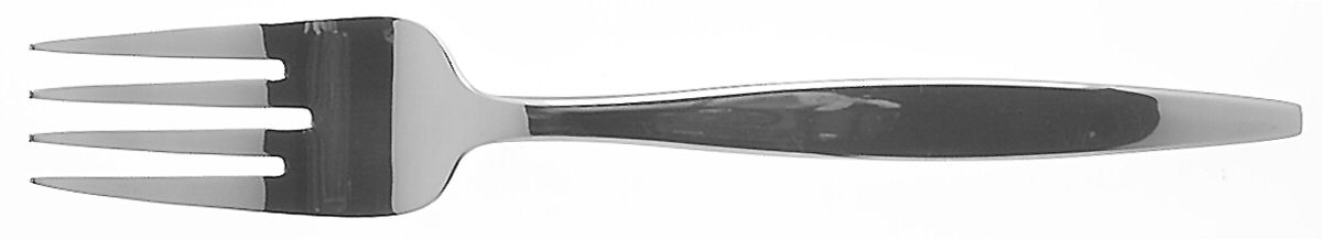 Marion (Stainless) Medium Solid Cold Meat Serving Fork by Oneida Silver-1