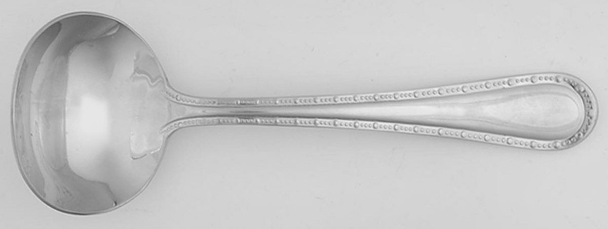 Alberta (Stainless) Solid Gravy Ladle by Oneida Silver-1