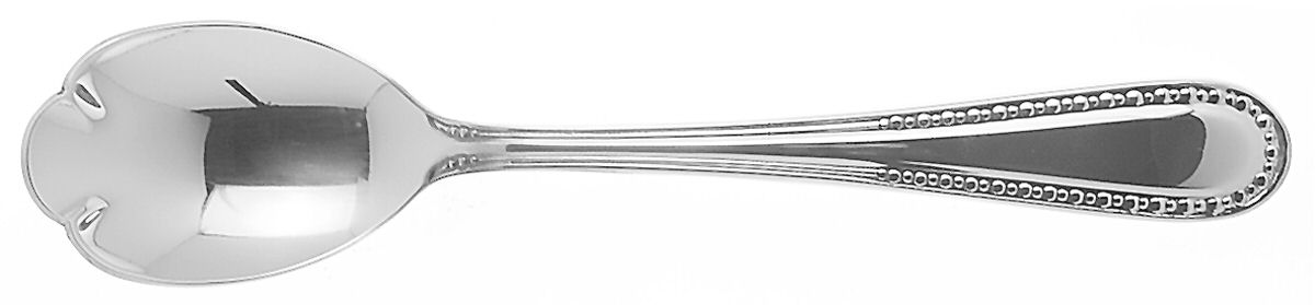 Alberta (Stainless) Sugar Shell Spoon by Oneida Silver-1