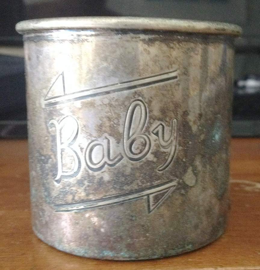 71300 (Silverplate, Hollowware) Baby Cup by Oneida Silver-1