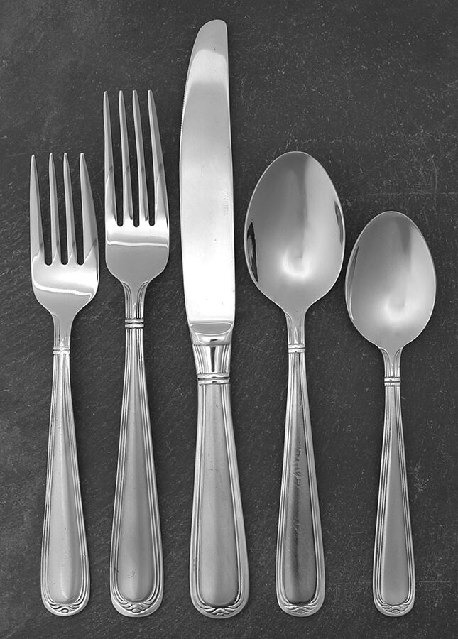 Carranza (Stainless) 5 Piece Place Setting by Oneida Silver-1