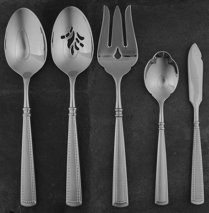 Couplet (Stainless) 5 Piece Hostess Set by Oneida Silver-1