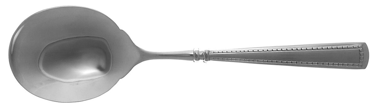Couplet (Stainless) Solid Salad Serving Spoon by Oneida Silver-1