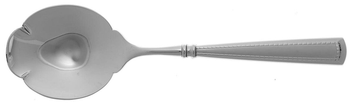 Couplet (Stainless) Solid Shell Casserole Spoon by Oneida Silver-1