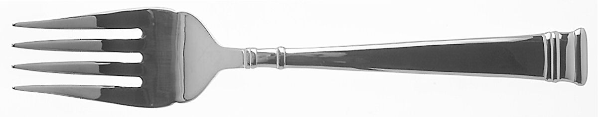 Prose (Stainless) Medium Solid Cold Meat Serving Fork by Oneida Silver-1