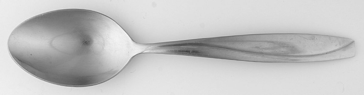 Groove (Stainless) Tablespoon (Serving Spoon) by Oneida Silver-1