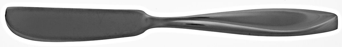 Groove (Stainless) Flat Handle Master Butter Knife by Oneida Silver-1