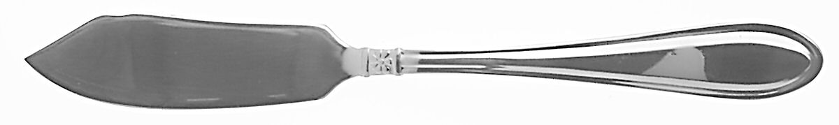 Memphis (Stainless) Flat Handle Master Butter Knife by Oneida Silver-1