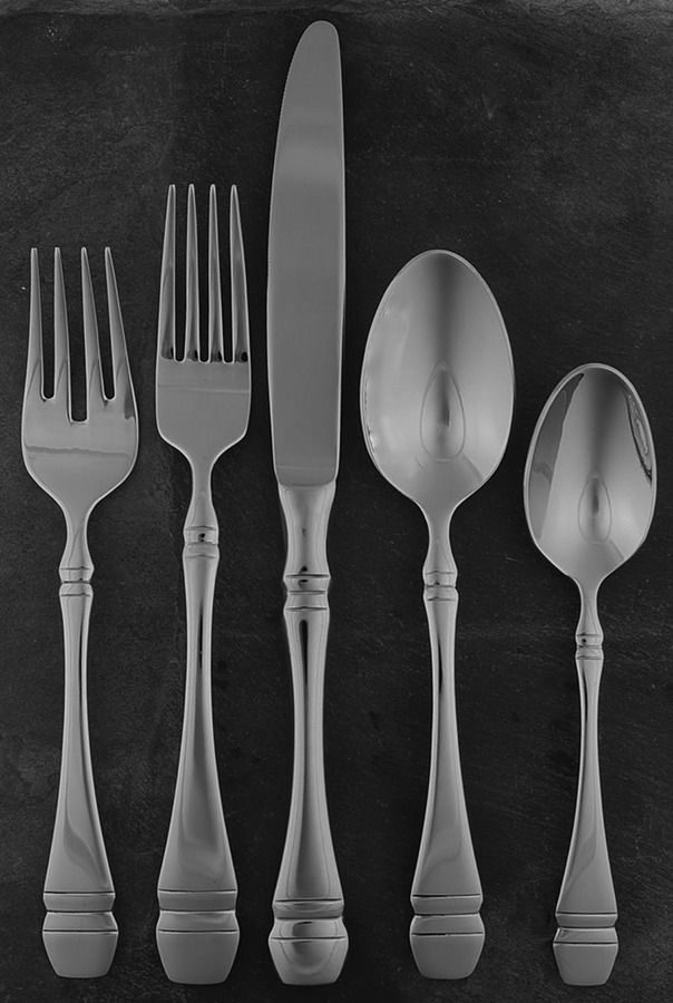 Roosevelt (Stainless) 5 Piece Place Setting by Oneida Silver-1