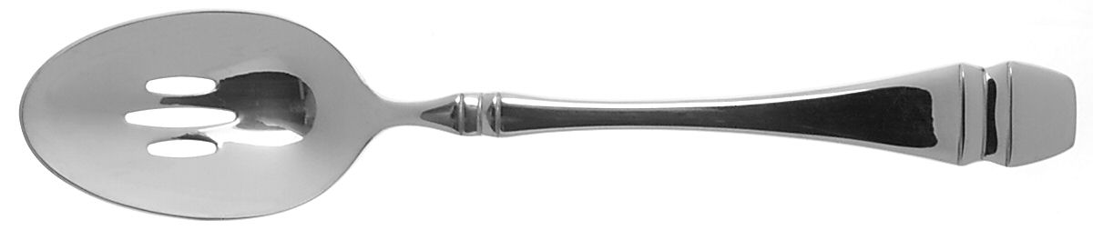 Roosevelt (Stainless) Pierced Tablespoon (Serving Spoon) by Oneida Silver-1