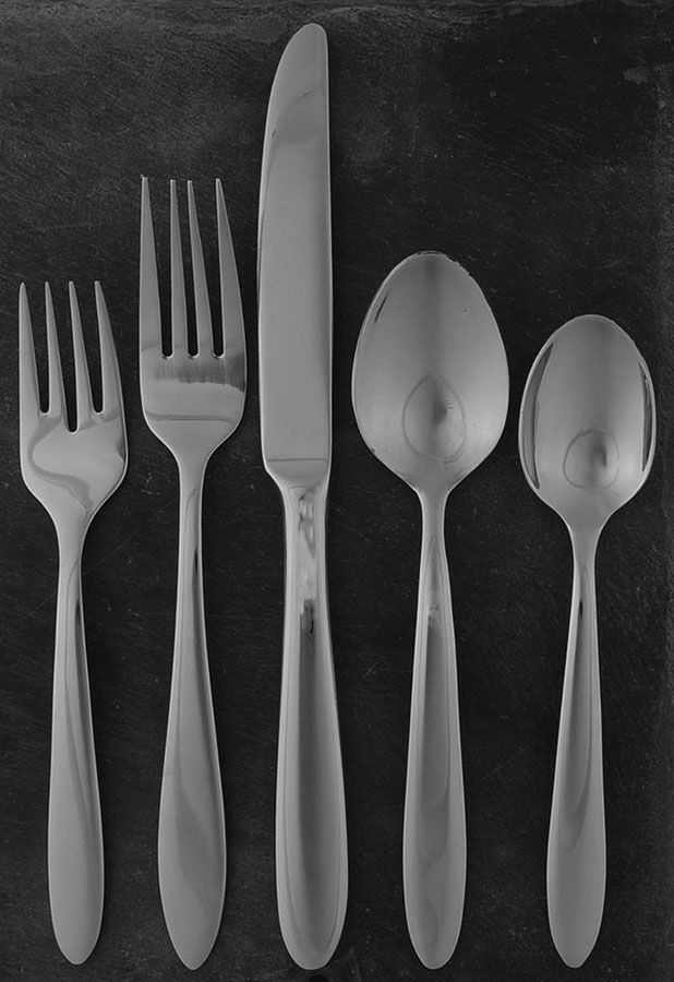 Jennifer (Stainless) 5 Piece Place Setting by Oneida Silver-1
