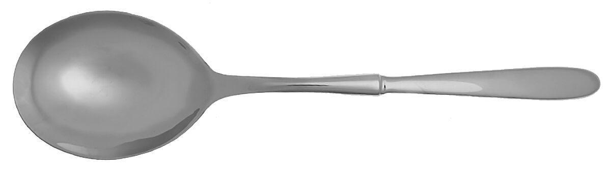 Jennifer (Stainless) Casserole Spoon with Smooth Stainless Bowl HC by Oneida Silver-1