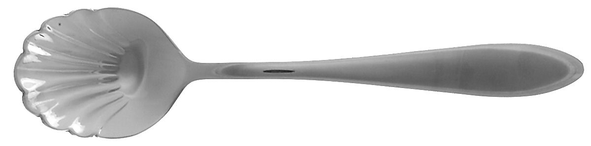 Jennifer (Stainless) Sugar Shell Spoon by Oneida Silver-1