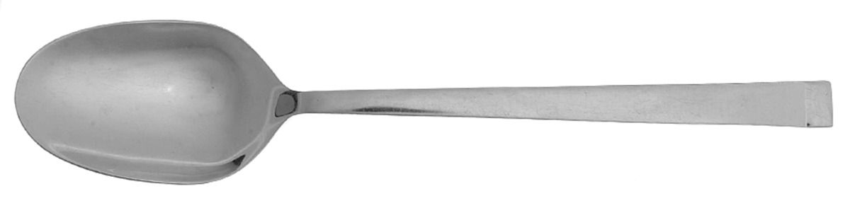 Paella (Stainless) Solid Serving Spoon by Oneida Silver-1