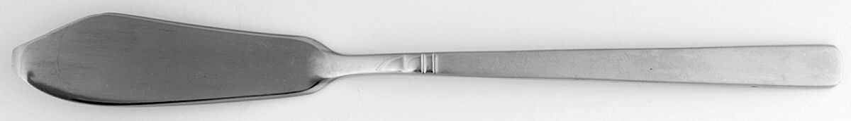 Fajita (Stainless) Flat Handle Master Butter Knife by Oneida Silver-1