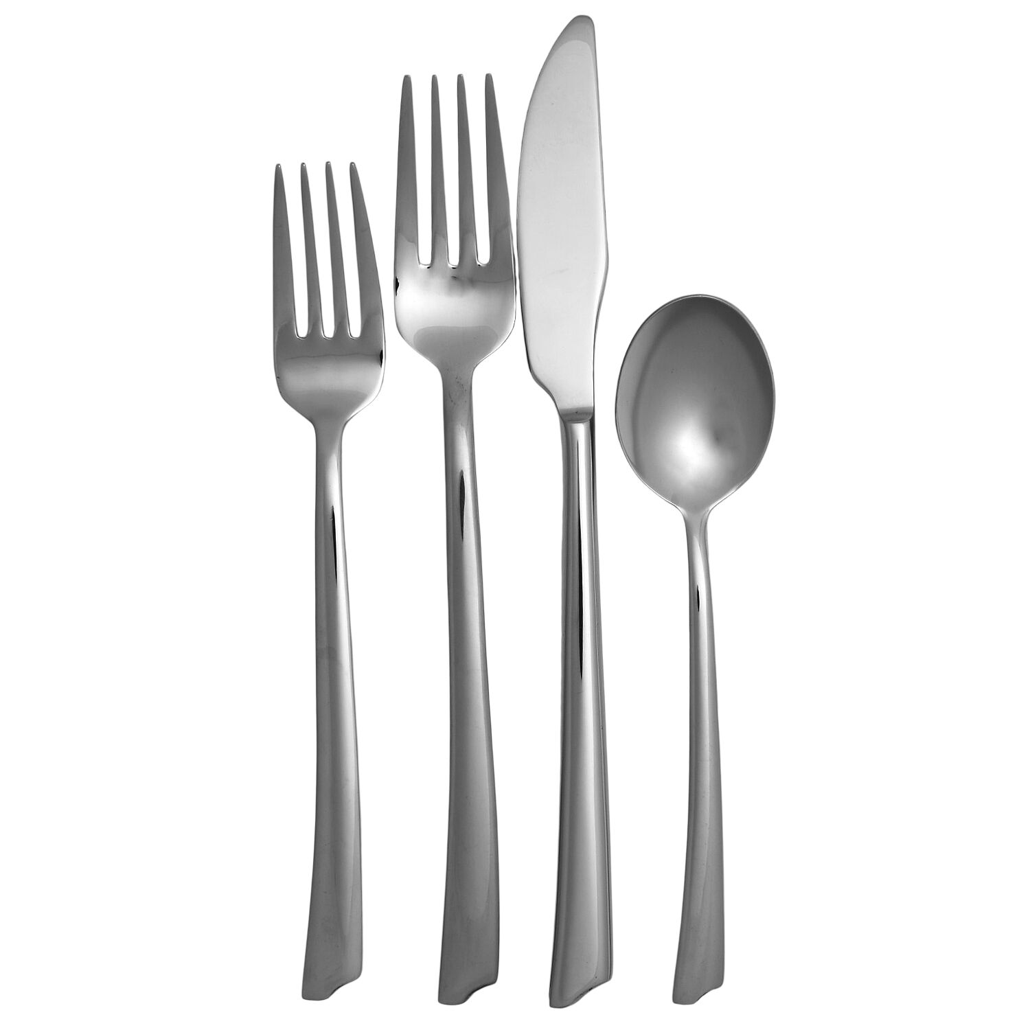 Tortellini (Stainless) 4 Piece Place Setting by Oneida Silver-1