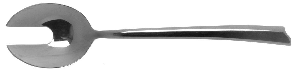 Tortellini (Stainless) Pierced Tablespoon (Serving Spoon) by Oneida Silver-1