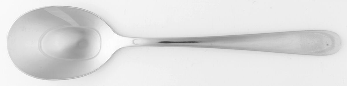 Souffle (Stainless) Tablespoon (Serving Spoon) by Oneida Silver-1