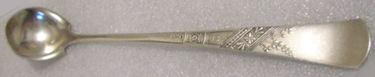 Rockford Seven (Silverplate) Mustard Spoon by Oneida Silver-1