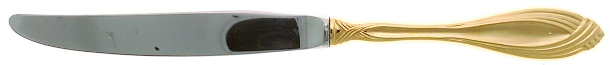 Golden Heiress(Gold Electroplate) Modern Hollow Knife by Oneida Silver-1