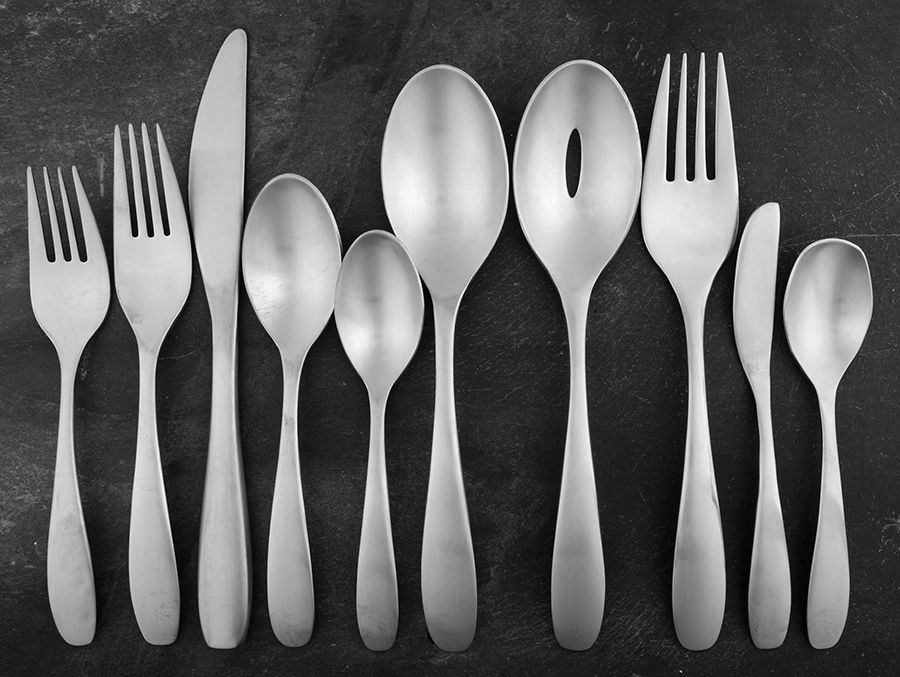Stafford (Stainless) 45 Piece Starter Set by Oneida Silver-1