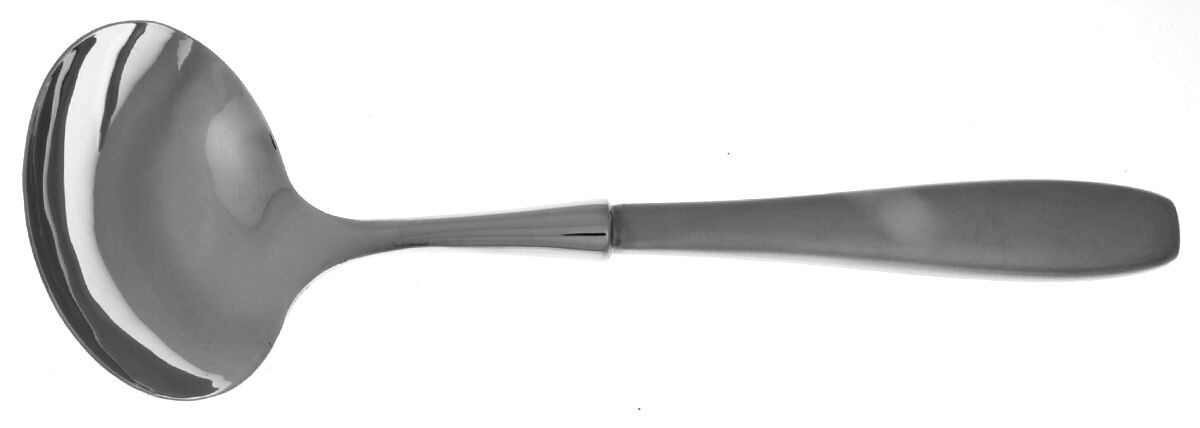 Stafford (Stainless) Gravy Ladle with No Spout Stainless Bowl HC by Oneida Silver-1