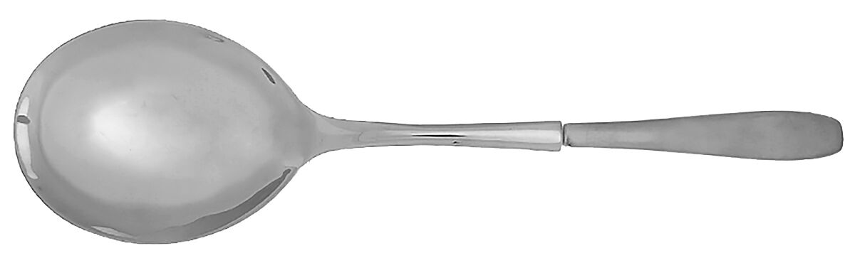 Stafford (Stainless) Casserole Spoon with Smooth Stainless Bowl HC by Oneida Silver-1