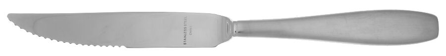 Stafford (Stainless) Steak Knife Individual Hollow, Serrate HC by Oneida Silver-1