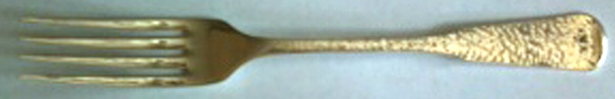 First Colony (Gold Electroplate) Fork by Oneida Silver-1