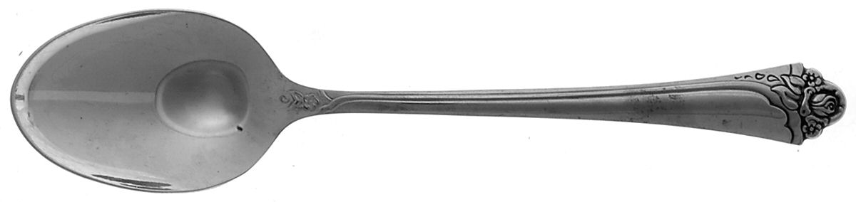 Fantasy Rose (Silverplate) Place/Oval Soup Spoon by Oneida Silver-1