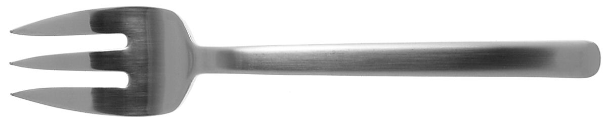 Perpetua (Stainless) Medium Solid Cold Meat Serving Fork by Oneida Silver-1