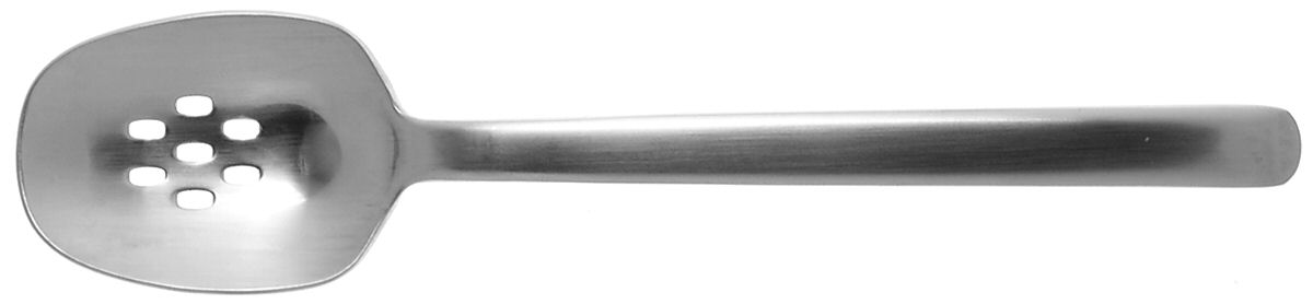 Perpetua (Stainless) Pierced Tablespoon (Serving Spoon) by Oneida Silver-1