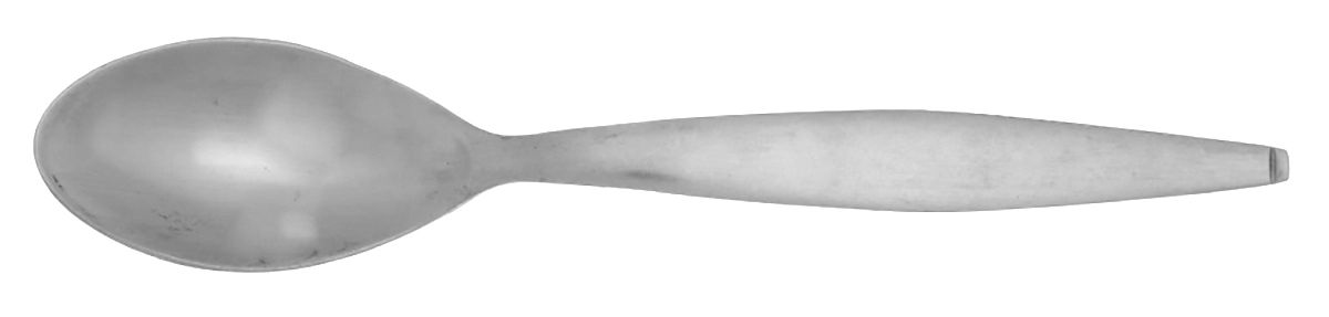 Danube (Stainless) Place/Oval Soup Spoon by Oneida Silver-1