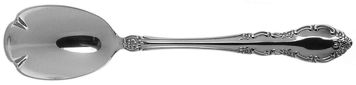 Exeter (Stainless) Sugar Shell Spoon by Oneida Silver-1